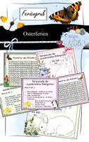 Vorschau - Anderer Materialtyp - Osterferiengruß (verschiedene Varianten) - Deckblatt