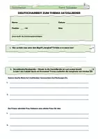 Vorschau - Klassenarbeiten - Klassenarbeit Satzglieder Erweiterungs-Kurs/Realschule - Seite 1