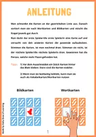 Vorschau - Arbeitsblätter - Merk es dir - Farben - spielerisch Deutsch lernen (auch als Wortkarten/Vokabelkarten nutzbar) + BONUS-Arbeitsblätter - Seite 1