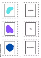 Vorschau - Arbeitsblätter - Merk es dir - Farben - spielerisch Deutsch lernen (auch als Wortkarten/Vokabelkarten nutzbar) + BONUS-Arbeitsblätter - Seite 3