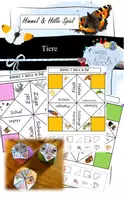 Vorschau - Mal- und Bastelvorlagen - Bauernhof- & Haustiere: Himmel & Hölle - Spiel - Deckblatt