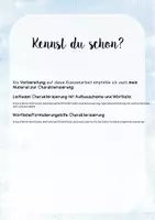 Vorschau - Test - Klassenarbeit mit EHZ - Roman "Rico, Oskar und die Tieferschatten" - Charakterisierung - Klasse 5/6 - Seite 2