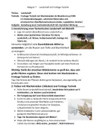 Vorschau - Arbeitsblätter - LANDSCHAFT mit Frottage Technik Unterstufe - Deckblatt