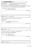 Aperçu - Feuilles d'exercices - 60 problèmes pour modéliser Ce1/Ce2 (Niveau 1/3) - Page 3