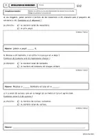 Aperçu - Feuilles d'exercices - 60 problèmes pour modéliser Ce1/Ce2 (Niveau 2/3) - Page 1