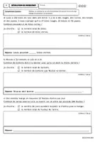 Aperçu - Feuilles d'exercices - 60 problèmes pour modéliser Ce1/Ce2 (Niveau 3/3) - Page de couverture