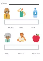 Vista previa - Hojas de trabajo - Adivina la oración - página 2