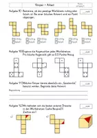 Vorschau - Test - Klassenarbeit Körper 5. Klasse mit Lösungen - Seite 3