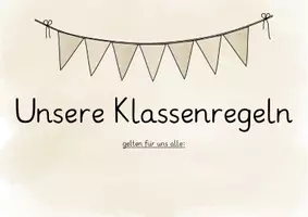 Vorschau - Poster - Unsere Klassenregeln - Seite 2