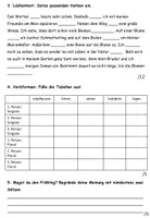 Aperçu - Tests - Test pour débutants avancés "der Frühling" Allemand - Page 2