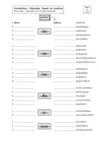 Vorschau - Arbeitsblätter - Vocabulary - Opposites, based on prefixes (1 Arbeitsblatt mit Lösungen) - Seite 3