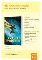 Vorschau - Stundenentwürfe - Unterrichtsmaterial zu ›Traumspringer‹ von Alex Rühle - Deckblatt