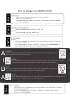 Vorschau - Arbeitsblätter - How to analyze an advertisement - skill sheet - Seite 1