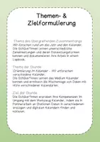 Vorschau - Stundenentwürfe - Kalenderjahr Unterrichtsentwurf NRW (Klasse 2) inkl. ABs - Seite 2