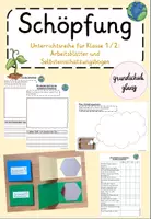 Vorschau - Unterrichtsreihen - Unterrichtsreihe Schöpfung - Deckblatt