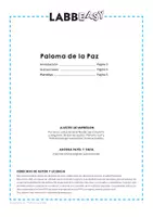 Vista previa - Manualidades / Dibujos para colorear - Paloma de la Paz - Plantillas para un móvil - página 2