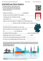 Vorschau - Arbeitsblätter - Lernposter + Arbeitsblatt "Hamburg" + Onlineübung & MP3 + Mindmap + Infografik - Seite 1