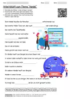 Vorschau - Arbeitsblätter - Arbeitsblatt "Handel" + Onlineübung & MP3 + Mindmap + Infografik - Deckblatt