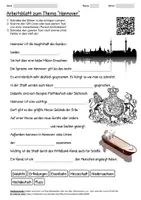 Vorschau - Arbeitsblätter - Lernposter + Arbeitsblatt "Hannover" + Onlineübung & MP3 + Mindmap + Infografik - Seite 1
