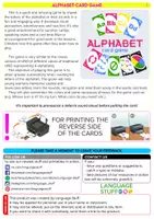 Vista previa - Unidades / Secuencias / Situaciones de Aprendizaje - Alphabet card game MaiMai - página 1