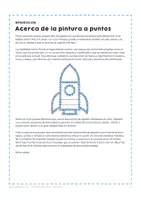 Vista previa - Manualidades / Dibujos para colorear - Pintando a puntos - Vehículos: 12 plantillas para colorear - página 3