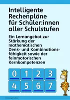 Vorschau - Arbeitsblätter - Intelligente Rechenpläne für Schüler:innen aller Schulstufen - Deckblatt