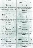 Vorschau - Spiele - Zuordnungsspiel: Dezimalzahlen, Brüche und Prozentangaben - Seite 2