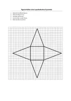 Vorschau - Arbeitsblätter - Bastelvorlage & Erarbeitung der Eigenschaften Pyramide & Kegel - Modell - Seite 2