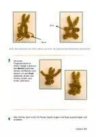 Vorschau - Mal- und Bastelvorlagen - Fingerstricken "Hase" - Anleitung - Seite 3