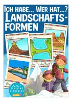 Vista previa - Unidades / Secuencias / Situaciones de Aprendizaje - Landschaftsformen / Habitate Materialpaket Unterrichtsmaterial Deutsch / Alemán Sachunterricht und Geografie - página 1