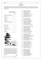 Vorschau - Arbeitsblätter - Lyrik im Frühling: Stilmittel im Text finden - als PDF & Word - Seite 1