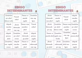 Vista previa - Juegos / Gamificación - Bingo determinantes - página 2