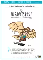 Aperçu - Jeux - TU SAVAIS PAS N°11 – Que les plus grandes inventions s’inspirent de la nature ! - Page de couverture