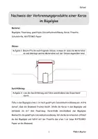 Vorschau - Arbeitsblätter - Nachweis der Verbrennungsprodukte einer Kerze im Bügelglas - Seite 2