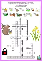 Aperçu - Feuilles d'exercices - Escape Room "Ostern" serrure à combinaison rouge - vrai ou faux ? - Allemand - Page de couverture