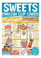 Vista previa - Juegos / Gamificación - SWEETS - English clip cards game / Inglés - Portada