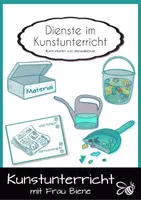 Vorschau - Präsentationen/Tafelbilder - Dienste im Kunstunterricht - Deckblatt