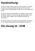 Aperçu - Jeux - Escape Room "Ostern" serrure à combinaison bleue "moitiés d'œuf" allemand - Page 2