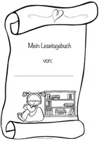 Vorschau - Arbeitsblätter - Lesetagebuch Ganzschrift für jedes Buch universell kreativer Umgang Buchvorstellung - Seite 2