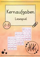 Vorschau - Spiele - Lesespiel zu den Kernaufgaben der Multiplikation HoKi - Deckblatt