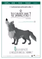 Aperçu - Jeux - TU SAVAIS PAS N°21 Que le loup a été le meilleur ami de l’homme ! - Page de couverture