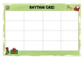 Vorschau - Poster - Rhythm Grid Vorlagen: Jahreszeit + Ostern & Weihnachten - Seite 3