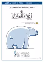 Aperçu - Apprentissages en autonomie - TU SAVAIS PAS N°31 Que les ours blancs ne sont pas blancs ! - Page de couverture