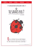 Aperçu - Apprentissages en autonomie - TU SAVAIS PAS N°33 Que les points de la coccinelle n’ont rien à voir avec son âge ! - Page de couverture