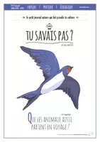 Aperçu - Apprentissages en autonomie - TU SAVAIS PAS N°37 Que les animaux aussi partent en voyage ! Partie 1 - Page de couverture