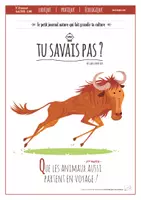 Aperçu - Jeux - TU SAVAIS PAS N°38 Que les animaux aussi partent en voyage ! Partie 2 - Page de couverture