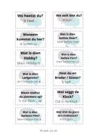 Vorschau - Aufgabenkarten - Plattdeutsch: "Wi stellt uns vör" - Dialogkarten - Deckblatt