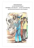 Vorschau - Stundenentwürfe - Unterrichtsentwurf Ballade "John Maynard" Innerer Monolog - Deckblatt
