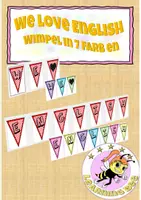 Vorschau - Arbeitsblätter - Materialpaket - English speaking flags XXL - Seite 1