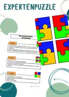 Vorschau - Arbeitsblätter - Expertenpuzzle - Übersicht der Methode - Deckblatt